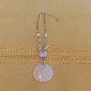 Ruby Rd. Mother of Pearl Necklace